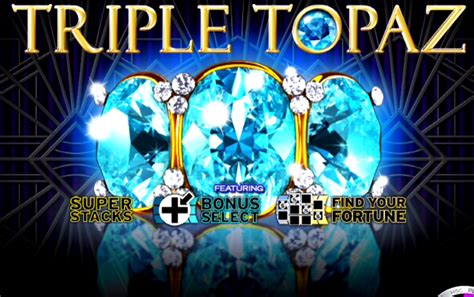 Triple Topaz PokerStars